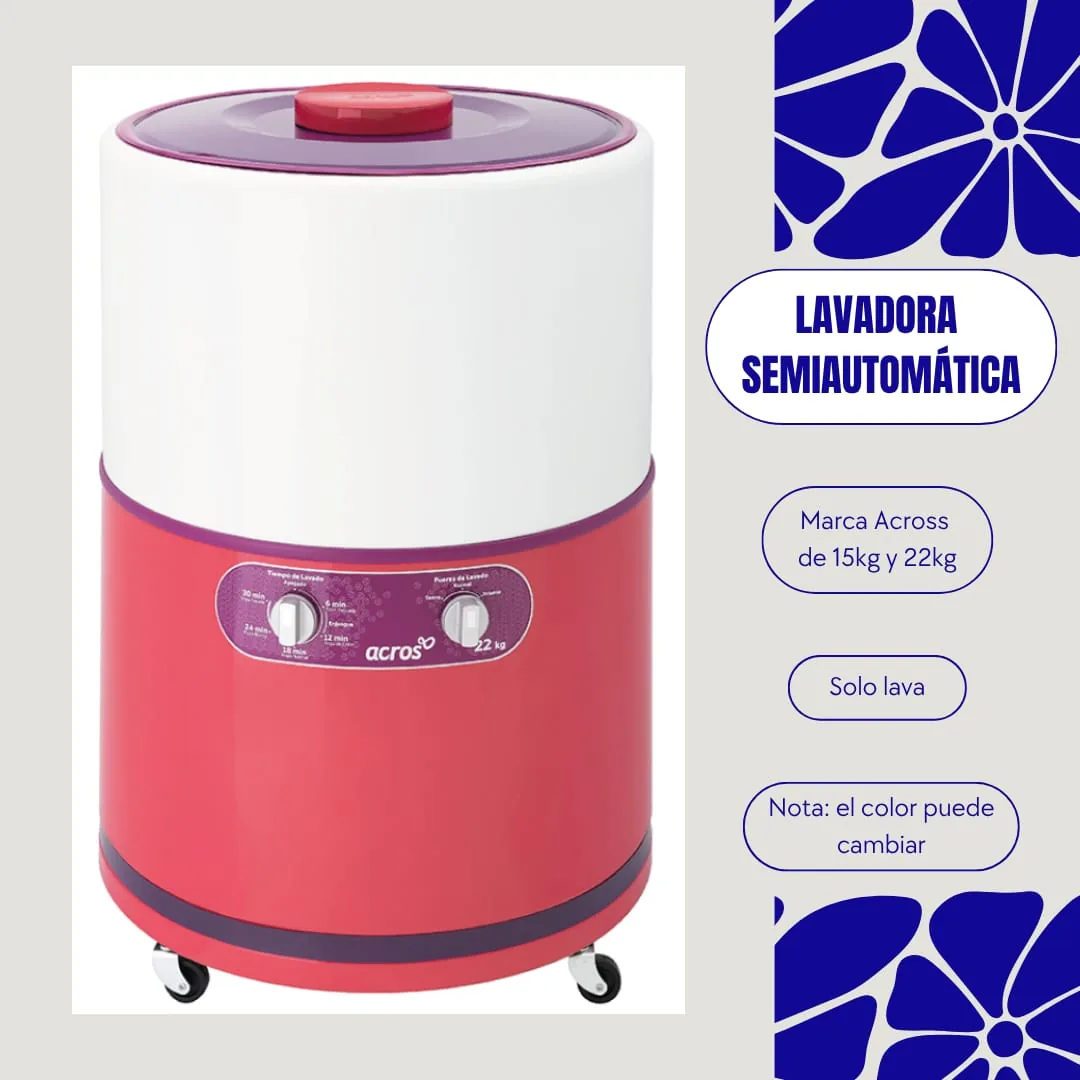 LAVADORA DE 22KG ACROSS