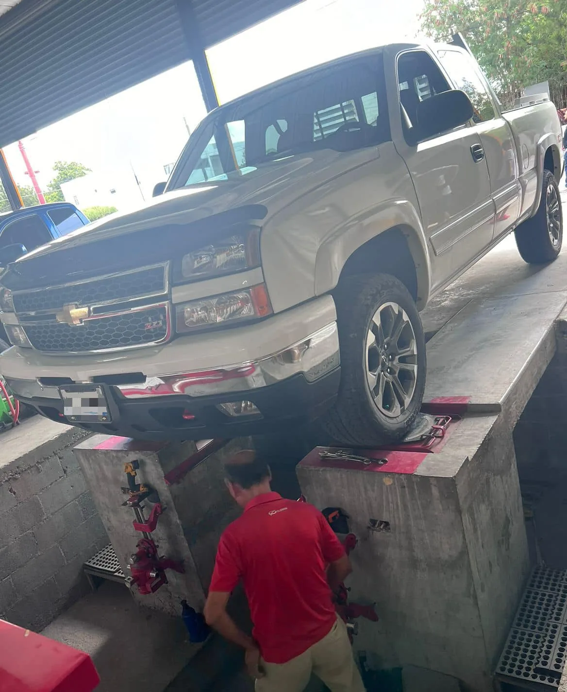 Silverado en alineación